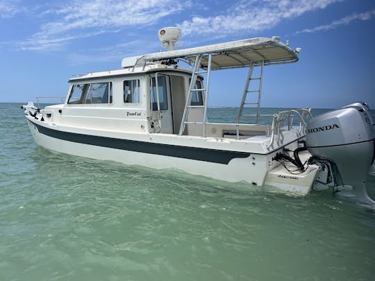 26-ft Catamaran Cabin Cruiser captained by SWFL native Scott Guttery