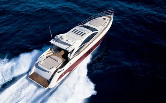 Cruise in Luxury on our Captained Azimut 68 S Yacht to Capri and Amalfi Coast 