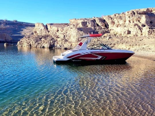 Jet boat tour and watersports on lake mead!