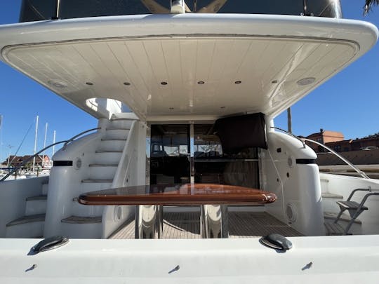 Largest Yacht in DC | $4500 4hrs All Inclusive | 65ft Viking Flybridge Yacht