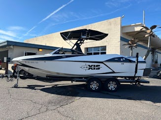 Learn to wake surf or just have a chill cruise 