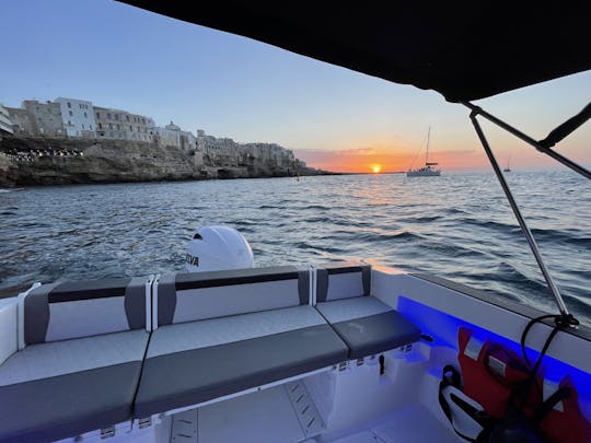 Polignano's Caves Tour by Boat in Polignano, Puglia, Italy