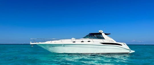 Luxury Yacht Experience — Cruise Cancun on a SeaRay 47ft Yacht