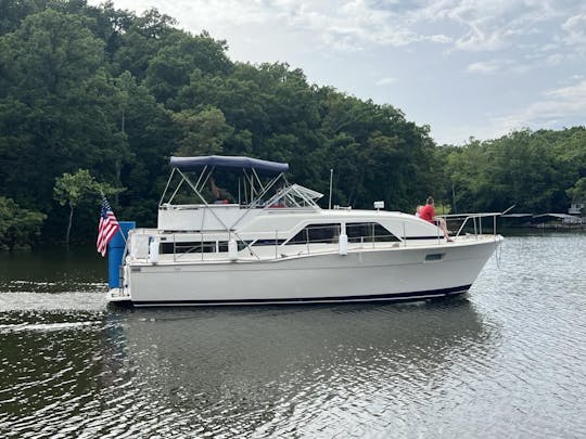 Classic cruiser endowed with a modest 35 foot spacious double cabin, USCG Capt.