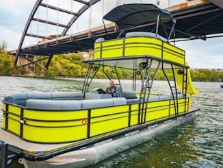 Pineapple Express 19 Passenger Double Deck pontoon! Awesome Stereo System!