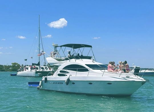 Free Hour 48' Luxury Flybridge – Party Friendly w/Sound System!!!