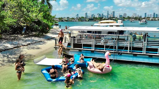 45' Fun Party Boat In Miami -40 Passengers Max -Everything Included -Very Clean-