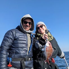 Wonderful Private Fishing Charter in Osaka Bay!! 