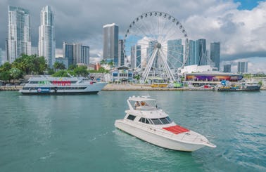 🐬60' Sea Ray  Amazing Motor Yacht In Miami, Florida