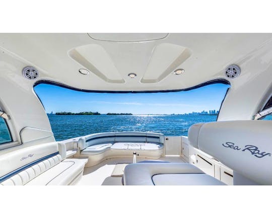 Beautiful 55' Sea Ray Yacht in Miami, Fort Fort Lauderdale - Aventura - Houlover