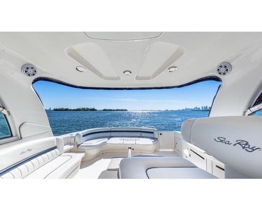 Beautiful 55' Sea Ray Yacht in Miami, Fort Fort Lauderdale - Aventura - Houlover