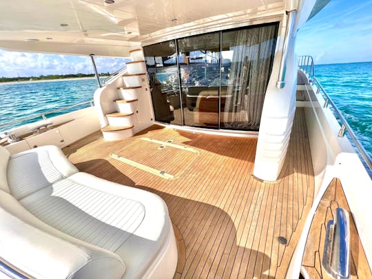 Sleek & Upscale 67ft Princess Yacht - Cruise South Florida in Luxury
