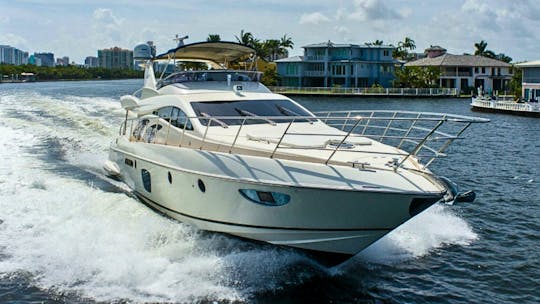 Luxurious 65’ Azimut yacht, FREE 1 HR, JETSKI + CHAMPAGNE*  