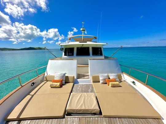 Luxurious & spacious 55ft Motor Yacht,discover Anguilla,Sint Maarten,St Martin