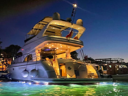 Blue Wave 2600 Makaira luxury yacht in İstanbul, Türkiye