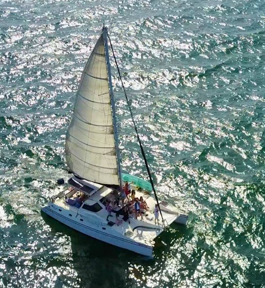 40' Catamaran - Sail away