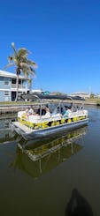 Aventurez-vous sur l'eau à bord de notre fabuleuse Bentley Tritoon de 24 pieds