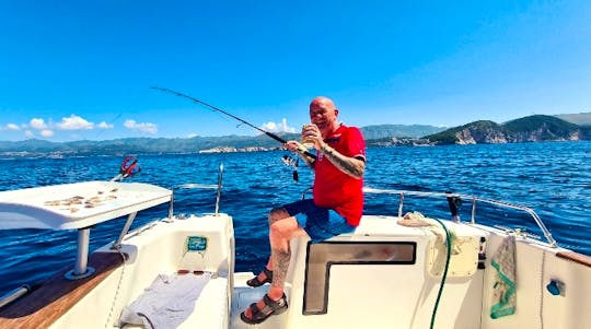 Fishing Charter with Quicksilver Arvor 250AS Boat in Dubrovnik, Croatia