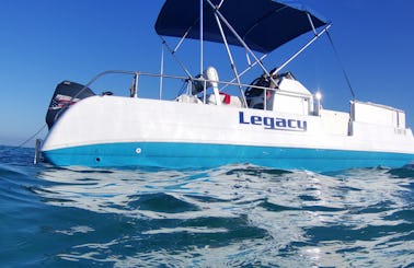 20' Legacy Deckboat for up to 10 people in Homestead, FL