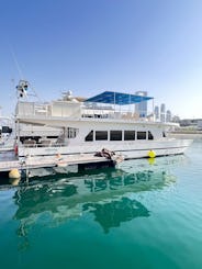 65 feet Luxury Party Yacht In Dubai, Accommodate up to 35 guests!