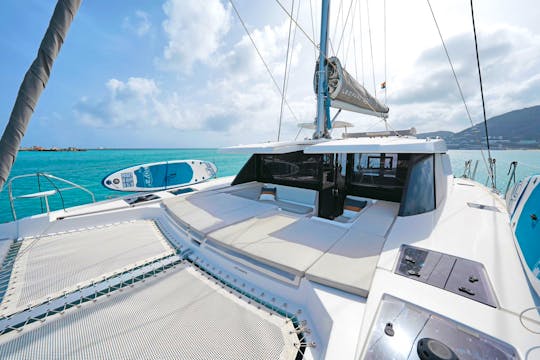 Luxury Catamaran Charter around St Maarten, St Barth and Anguilla