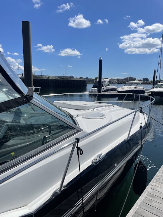 Monterey 335: disfrute del tiempo en uno de los barcos más nuevos del puerto