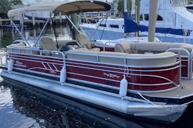 BE OUR GUEST! On our beautiful, brand new 2023, 26ft. Suntracker Pontoon!  
