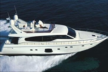 Ferretti Yachts 630 « Tiniti II », port de plaisance ACI de Split, Croatie