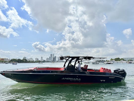 Rent a Exclusive Private Boat 38FT For 15 People in Cartagena