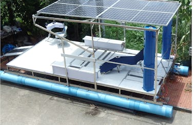 Solarboat At The Songkhla Lake
