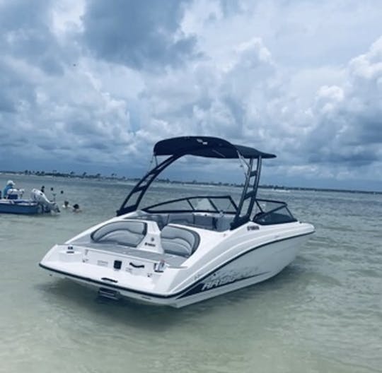 TOUT NEUF ! BATEAU À RÉACTION Yamaha AR190 2023 ! Système audio Bluetooth Rockford