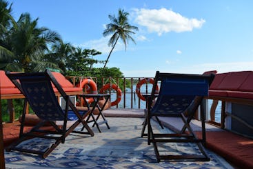 Exciting River Cruise on the Backwater of Kerala aboard 18 People Houseboat