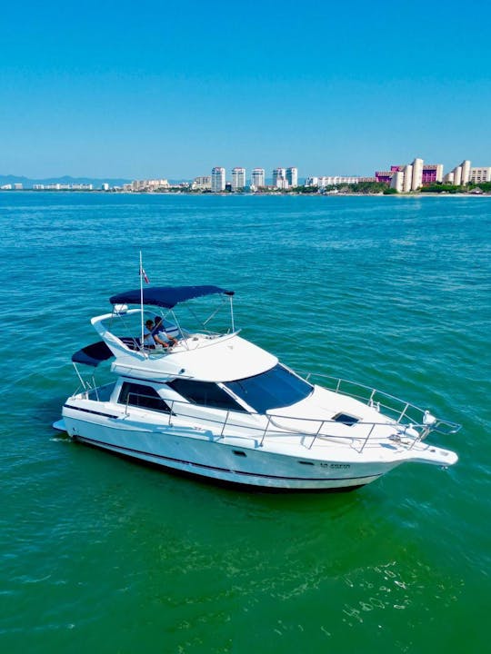 Lovely Bayliner 32 Motor Yacht for Charter in Puerto Vallarta, Mexico