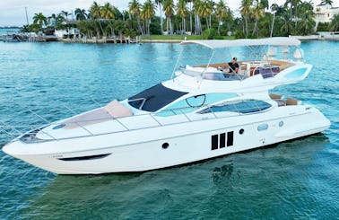 50' Azimut Avialible in the Heart of MIAMI BEACH!