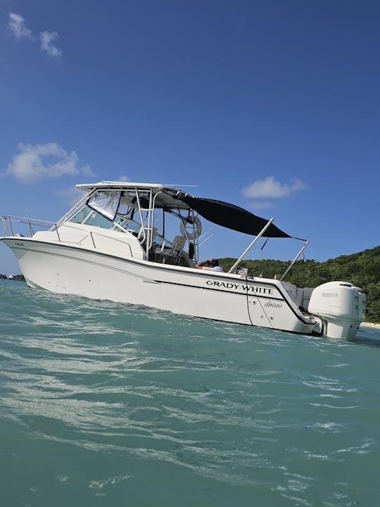 ILHAS PICACOS E PALOMINO. BARCO BRANCO GRADY DE 30 PÉS