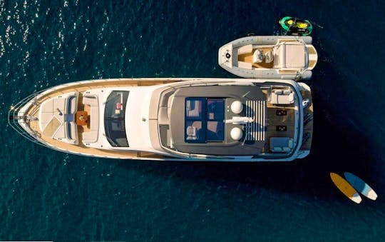 Luxurious Azimut 78 Fly Yacht in Podstrana, Croatia