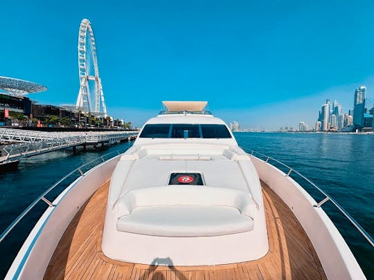  88ft Paramount X34 Power Mega Yacht in Dubai, United Arab Emirates