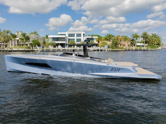 Aluguel de iate a motor de carbono “AZUL” de 2023, digamos, 42 pés em Santa Eulalia, Illes Balears
