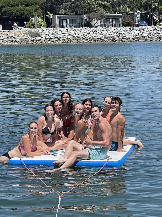 Capitaine de barge de fête à deux étages/Salle de bain/Cuisine/Jouets aquatiques/Jump Deck