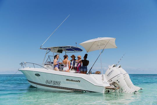 Alquiler de barcos privados, esnórquel, Stingray City, Starfish Point