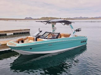 2022 Supreme S220 wake surf boat with Captain 