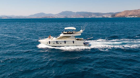 50ft Luxury Motor Yacht in Bodrum! Enjoy the Turkish coast!