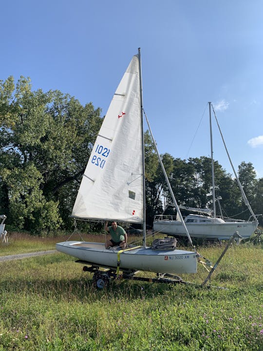 Voilier Jet 14 - Réservoir Spruce Run, New Jersey