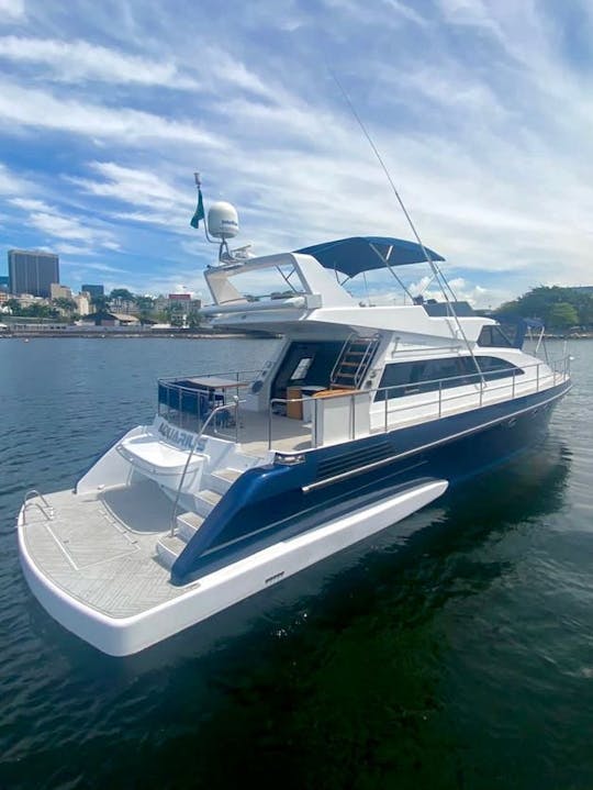 Tecnomarine 60ft Yacht for 20 people in Rio de Janeiro
