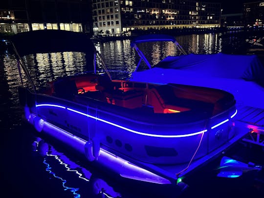 Luxury Pontoon Boat Ride Along the Milwaukee River