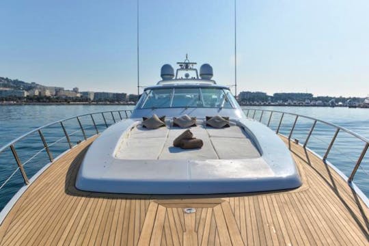  'Mr. M'  Mangusta 80 Open Power Mega Yacht Rental in Monaco, Monaco