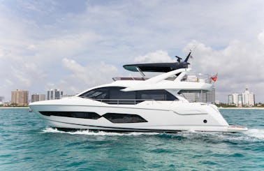 💎 Premium Listing - 76 Sunseeker Yacht + Jacuzzi  In Bahamas