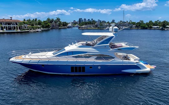 Stunning 64' Azimut Flybridge with Seabobs