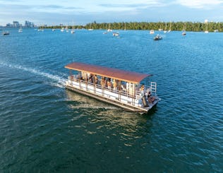 45ft Best Party Boat in Miami’s River Up to 24 people!