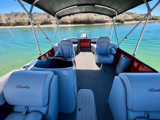 2024 Bentley Navigator 223 Tritoon for 15 guests in Lake Havasu City!